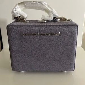 Brandon BlackwoodMini Kendrick Trunk Vegan pony hair leather